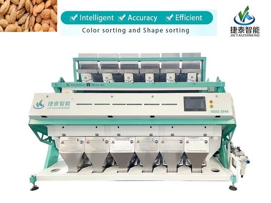 6 Chutes Food Grain Sorting Machine Cashew Nut Color Sorter